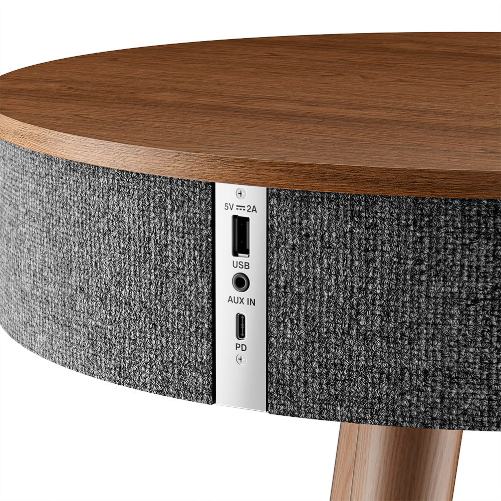 R1 Bluetooth Speaker Side Table with Wireless Charging | CoolGeek
