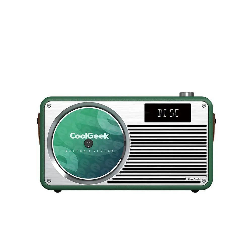 VS-02 Vertical CD Player with Bluetooth & FM Radio | CoolGeek