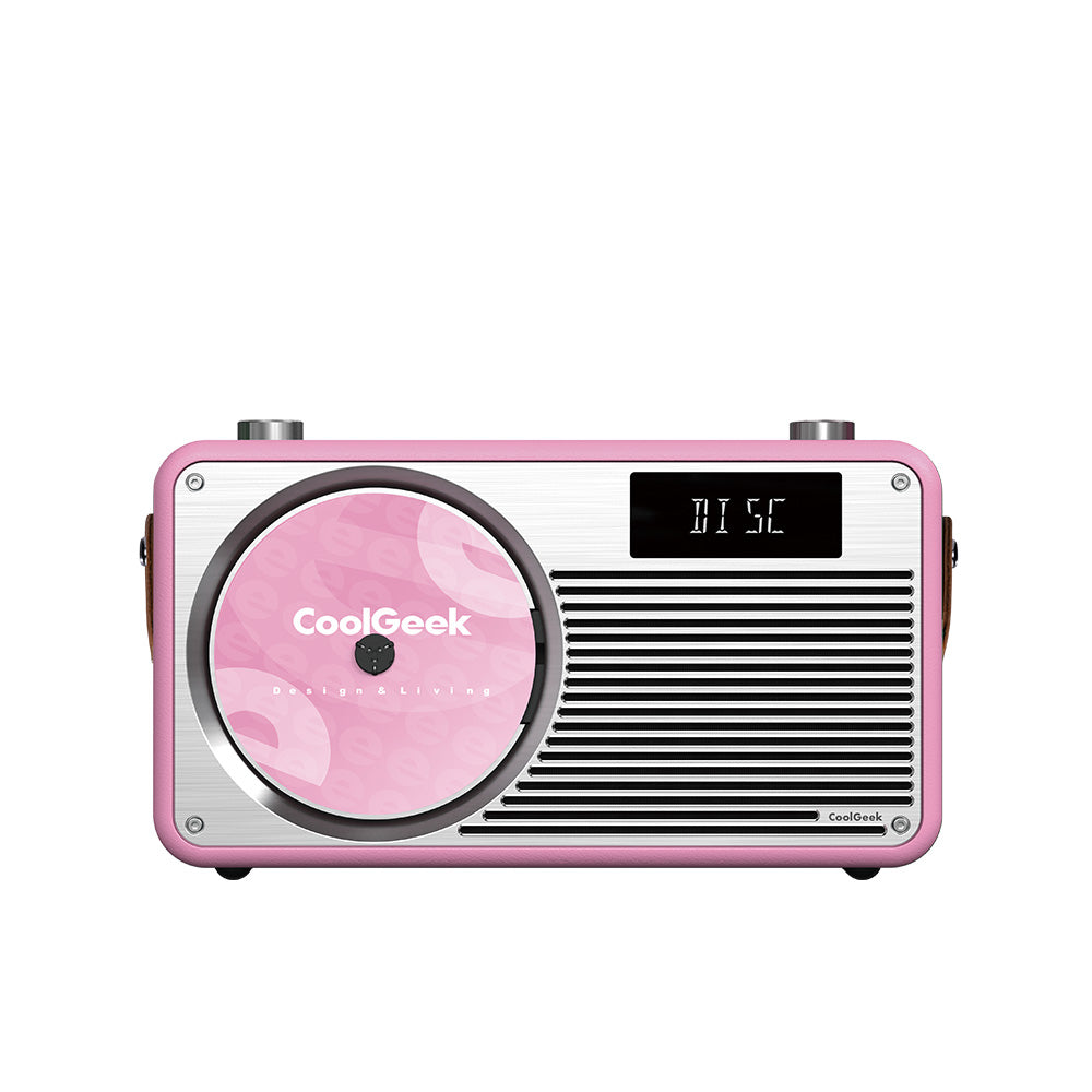 VS-02 Vertical CD Player with Bluetooth & FM Radio | CoolGeek