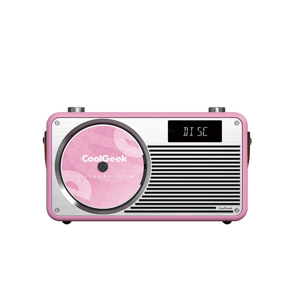 VS-02 Vertical CD Player with Bluetooth & FM Radio | CoolGeek