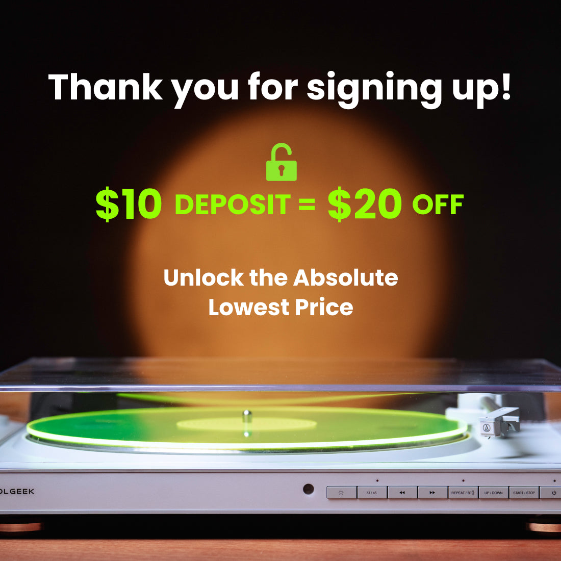 TS01 - Kickstarter Launch VIP Deposit CoolGeek